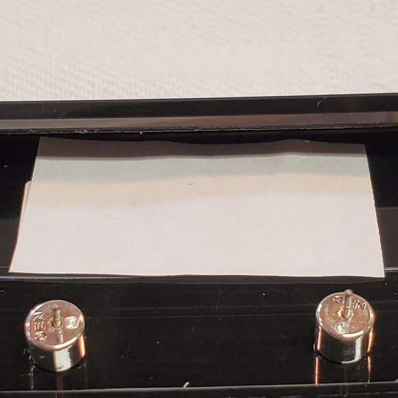 BCBGeneration Bar Drop Earrings Silvertone Set of - Picture 5 of 8